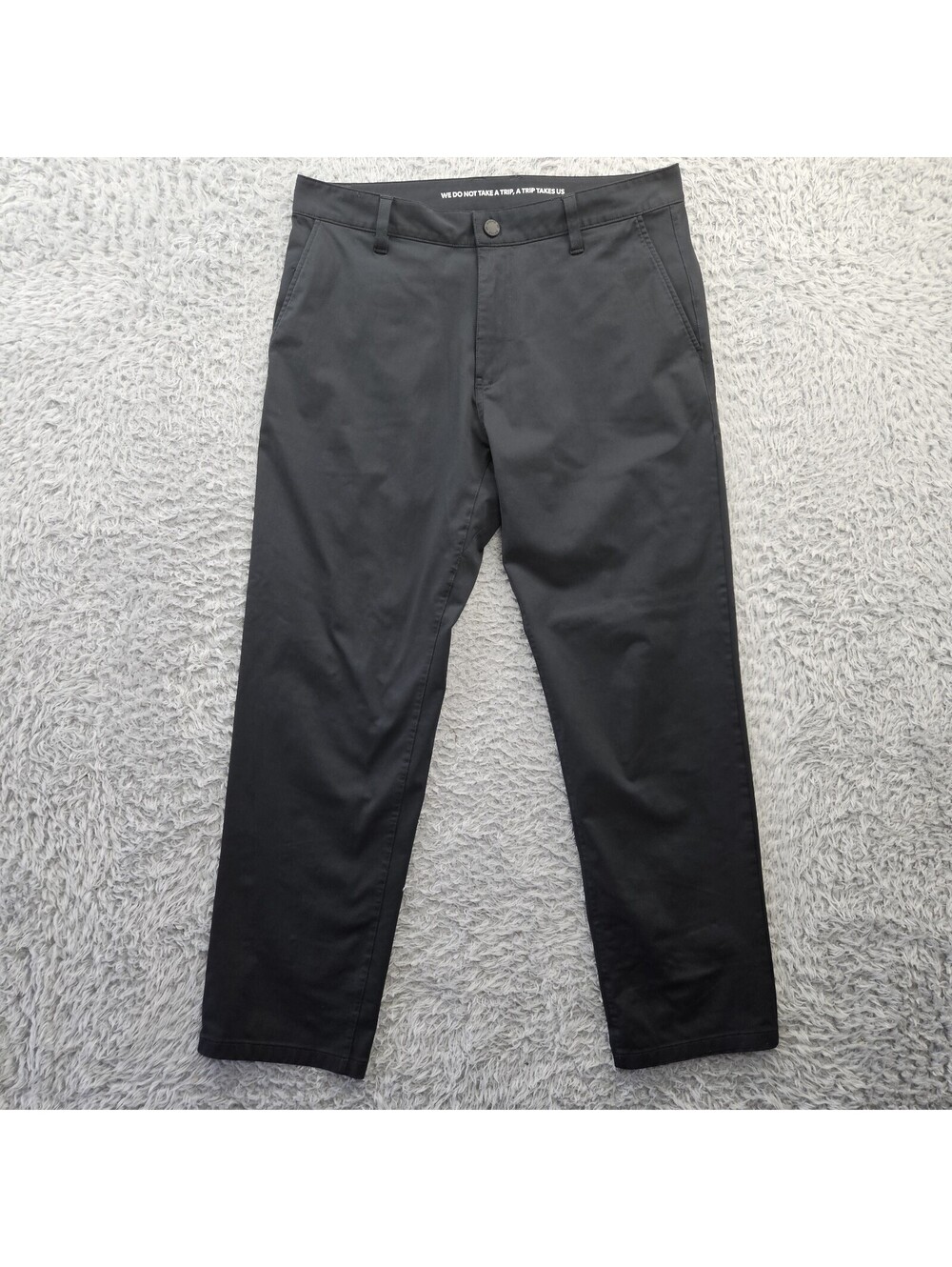 Rhone Commuter Classic Pants Men 32 (Fits 32x29) Black Performance